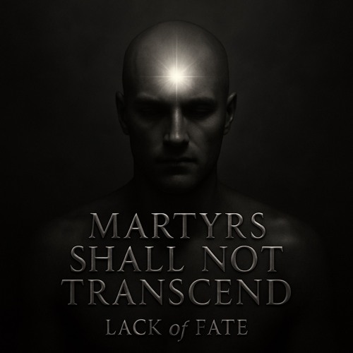 Cover artwork for Martyrs Shall Not Transcend by Lack of Fate